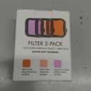 Underwater Camera Dive Filters for GoPro Hero 8,9,10,11, 12 and 13 Black Protective Housing Lens Cover in Red, Light Red, and Magenta, Professional Color Correcting Photography Acces,Sory