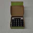 GAsupply 1/2-20 Extended Open End Lug Nuts Black, 1.9" 48mm Tall, 17mm Hex, Conical Seat 60 Degree, 20 Pack+1 Lug Nut Lock Key Socket
