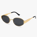 livho Oval Trendy Polarized Sunglasses Women Men, Retro Sun Glasses for Women Men 2025, Vintage Classic UV Protection Shades