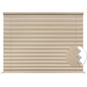 SEEYE RV Blinds, Blackout RV Curtains for Camper Window 17'' W * 24'' L RV Pleated Shades Camper Blinds with Aluminum Foil, RV Accessories Window Coverings for Travel Trailer Window Shade, Cappuccino