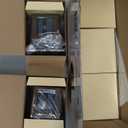 Solar Driveway Alarm Wireless Outside 1800ft Range, Outdoor Motion Sensor & Detector Driveway Alert System with Rechargeable Battery/Weatherproof/Mute Mode(1&4-Brown)