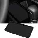 Auovo Center Console Wireless Charging Mat Compatible with Toyota Camry Accessories 2025 2026 Car Custom Silicone Wireless Charging Protective Mat Pad for New 2025 Camry 1-Piece (Black)