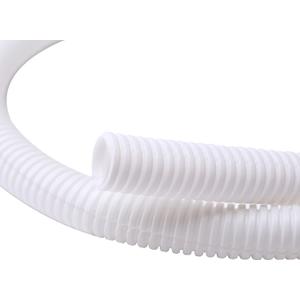 Alex Tech 25ft - 1/4 inch Split Wire Loom Tubing - White