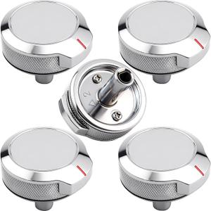 W11084158 W10884728 Range Knobs Compatible with Whirlpool. (OEM) W11084158 Knobs Replace W10884728 for KCES556HBL KCES556HSS KCES550HBL KCES550HSS KCED606GBL KCED606GSS KCED600GBL KCED600GSS -5p