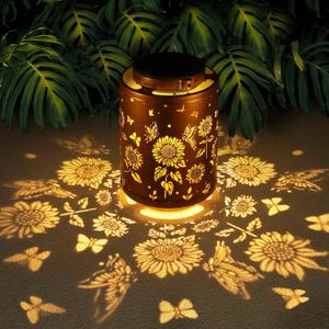 Solar Outdoor Lanterns, Butterflies Garden Decor LED Light Hanging Waterproof Metal Lanterns for Patio, Pathway, Yard Solar Outdoor Lanterns, Butterflies Garden Decor LED Light Hanging Waterproof Metal Lanterns for Patio, Pathway, Yard