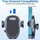 vanva Universal Air Vent Car Mount, [ Big Phones & Thick Case Friendly ] Cell Phone Holder for Car Hands Free Clamp Cradle Vehicle fit for All Apple Smartphone