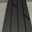 Wall Mount Mailbox for House Outside, Large Capacity Mailbox Drop Box, Galvanized Steel and Rust-Proof Metal Post Box, 15.74"x9.84"x4.33", Black