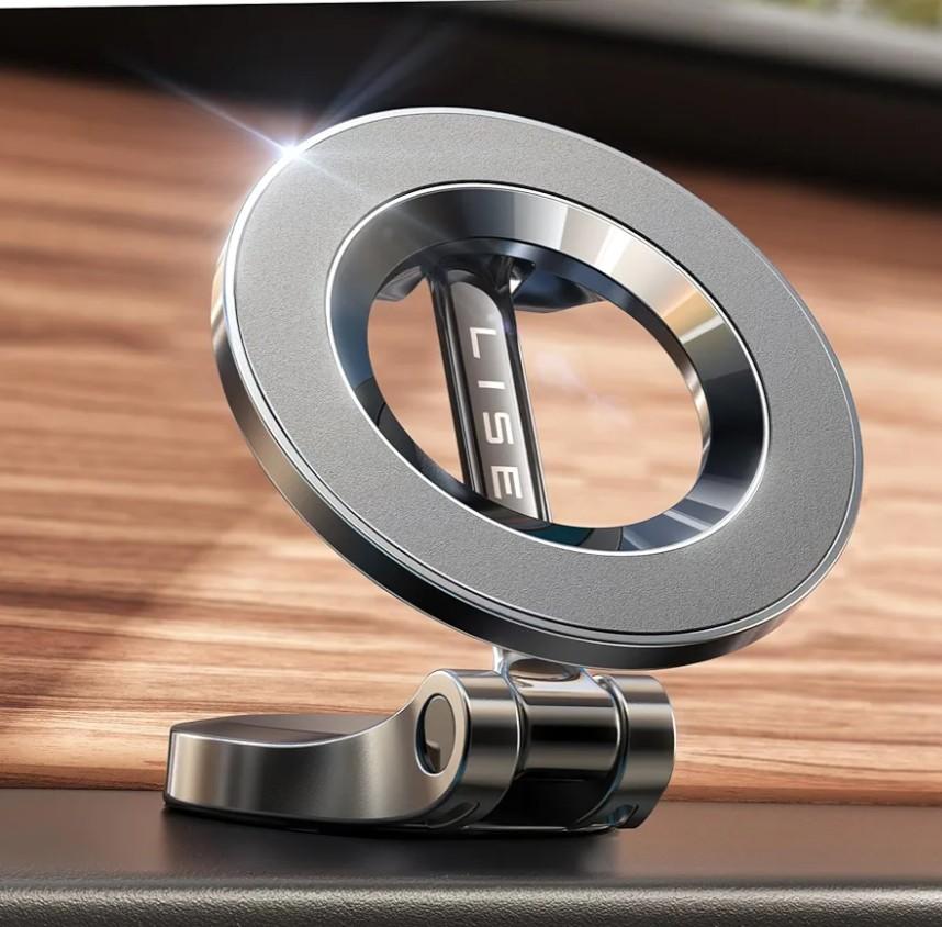 LISEN for MagSafe Car Mount for iPhone 17 Pro Max [24 Strong Magnets] Classic Magnetic Phone Holder for Car Dashboard, Magnet Phone Mount Car Cell Phone Holder for iPhone 17 Pro Max Air 16 15 14 13 12