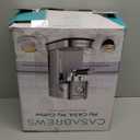 CASABREWS CM5418 Espresso Machine 20 Bar, Compact Espresso Maker with Steam Milk Frother, Stainless Steel Coffee Machine with 34oz Removable Water Tank for Cappuccino, Gift for Women or Men, Silver