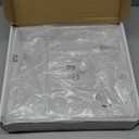 FEMELI Food Bag Storage Organizer, Acrylic Kitchen Drawer Baggie Box, Compatible with Gallon, Slider Quart, Freezer, Sandwich, Snack, Variety Size Bags, 4 separate Pack(Clear)