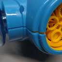 JOYIN 2 Kids Bubble Gun with 2 Bottles Refill Solution, Bubble Machine Gun for Toddlers 1-3 Kids 4-8, Party Favors, Summer Toy, Outdoors, Easter, Birthday Gift (Blue+green)