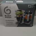 Babymoov Duo Meal Station Grey: Multi-Speed Baby Food Maker Steamer and Puree Blender, Baby Food Processor that warms & defrosts (Nutritionist Approved)