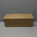 AOSEA 4 Pack Larger Bulbs Solar Garden Lights Outdoor, Solar Firefly Lights Fairy Swaying by Wind for Outside, IP67 Waterproof, for Patio Garden Yard Walkway Sidewalk, Black (warm white-black)