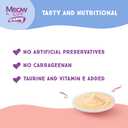 2 x Meow Luv Salmon and Tuna Lickable Cat Treats, 0.5 Ounce, Pack of 4 (EXP 09/10/26)