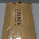 EMME Soft Sherpa Fleece Blanket with Tassel, Reversible Plush Fluffy Large Blanket, Light Weight Warm Decorative Boho Blanket Cover for Sofa, Couch, Bedroom,Travel(Tassel Navy,50"x60")