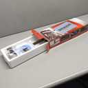 Tevlaphee Universal Steering Wheel Brake Lock Anti-Theft Retractable Double Hook Car Clutch Pedal Lock for Car Truck SUV Van Security with 3 Keys (Max length of 33.5")