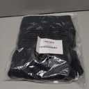 FUNYYZO Wide Casual Pants Women's High Elastic Waisted Business Work Trousers Long Pants J-Black (Black)