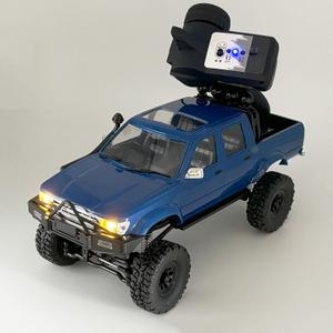 WPLDEWAN RC Rock Crawler WPL C64-1 RC Truck 4x4 1/16 RC Crawler Off Road Pickup Hobby RTR All Terrain 260 Motor Upgraded Chassis Proportional Throttle Steering 2.4GHz Axle Mounted Servo Adult