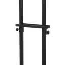 YOKIVE Poster Stand, Double-Sided Easel Stand for Display, Adjustable Height Sign Stand, Great for Displaying Poster Wedding Sign (Black, 79-Inch)
