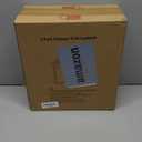 Outdoor Wall Light Fixtures, Exterior Waterproof Wall Lanterns, Porch Sconces Lighting with E26 Sockets & Glass Shades, Modern Matte Black Outside Lights for Patio Front Door Entryway Garage, 2-Pack