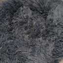 Whiskers & Friends Cat Bed Dog, Cat Beds for Indoor Cats Washable, Orthopedic Soft Fluffy Round Calming Pet Bed for Small to Large Kitty Kittens & Dogs, Small Dog Beds & Furniture (20.0"L x 20.0"W x 6.0"Th)