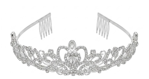 Silver Tiara For Kids