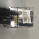 1/4-20 x 5 Hex Head Screws Bolts,Hex Nuts,Flat & Lock Washers,304 Stainless Steel 18-8,Black Zinc Plated,Fully Threaded(8 Sets)