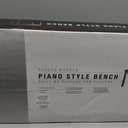 Yamaha BB1 Padded Wooden Piano Bench - Black, Medium