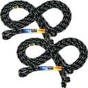 Just Jump It 16' Foot Jump Rope 2 Pack - Long Jump Ropes for Double Dutch - Outdoor Jump Ropes for Kids and Adults to Play Family Games & Exercise