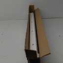 Lotus & Windoware Cordless, 2 Inch Faux Wood Blind, 40" Wide x 64" Long, Window Blinds, Blinds & Shades, Blinds for Indoor Windows, Embossed, Bright White