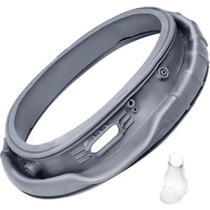 Upgraded WF45T6000AW/A5 Door Seal For Samsung Washer Door Gasket Boot Seal DC64-03788A X 006 AP6884238 Diaphragm WF45R6300AW/US WF45R6100AW/US WF45T6200AW/US WF45B6300AW WF45A6400 WF46BB670 WF50A860