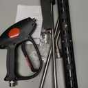 M MINGLE High Pressure Washer Gun, Extension Wands and 30 Degree Curved Rod for Hard-to-Reach Areas, M22 15mm or M22 14mm Fitting, 5 Nozzle Tips, 4000 PSI