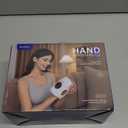 Hand Massager, 9 Modes 9 Intensities Hand Massage, Cordless Hand Massager for Arthritis and Carpal Tunnel, Valentines Day Gifts for Men Women Parents Relaxation at Office, White