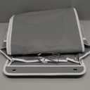 Yecaye 2 Pack 4 Tier Over the Door Organizer, 35.2lbs Load Toy Stuffed Animal Storage, Swing-proof Hanging Bathroom Organizers and Storage for Nursery Baby Essential Stuff Dorm Room Essentials, Grey