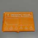 Emergency Mylar Thermal Blankets -Space Blanket Survival kit Camping Blanket (4-Pack). Perfect for Outdoors, Hiking, Survival, Bug Out Bag Marathons or First Aid 1