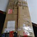 Large Dog Door for Sliding Glass Door, Openable Doggy Door for Sliding Glass Doors, All-Metal Framed, Adjustable Height 91 7/16" to 96" - Large Tall