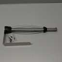 Paper Towel Holder Under Cabinet with Damping Effect, Single-Hand Operable Wall Mount Paper Towel Holder for Kitchen/Bathroom, Under Counter Self-Adhesive/Drilled Kitchen Towel Holder