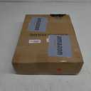 CAROLMADE Folding Storage Ottoman Cube PU Leather Footstool with Wood Legs Ottoman Footrest for Living Room and Bedroom Brown, 15x12.6 x 15.4