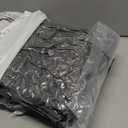 Ophanie Round Rug 6Ft Grey Circle Area Rugs, Fluffy Fuzzy Large Bedroom Carpet 6 foot, Plush Shag Solid indoor Floor Gray Living Room Christmas Circular Aesthetic Decor for Kids Teen Boys Baby,Nursery