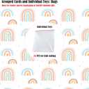 Valentines Day Gifts for Kids Classroom Animals Squishes, Jungle Animal School Party Favors Exchange with Cards 24 PCS (Brown)