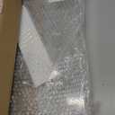 12"x16" Clear Acrylic Serving Tray with Golden Handles, Sturdy Huge Capacity Acrylic Tray for Coffee, Juice, Kitchen and Desk Organizer, Storage Tray (12"x16")