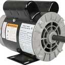 Air Compressor Motor 2 HP SPL Motor 56 Frame 5/8 Inch Shaft 120/240V