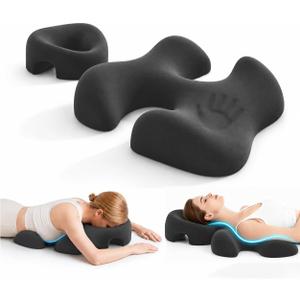 2026 Upgraded Breast Pillow for Massage, Face Down & Breast Support Pillow, Extra Large Thick Chest Pillow for Massage Table, SPA, Napping, Home Relaxation with Washable Cover