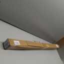 Tension Curtain Rod 51-146 Inch(4.25-12.16Ft), Long Outdoor Curtain Rod for Patio Window Gazebo, No-Drill Dual-End Adjustable Spring Shower Rod, Easy to Install Never Rust, Rod Diameter 1.26In White