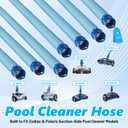 Upgraded Pool Vacuum Hose, 7-Pack Twist Lock Pool Cleaner Hose Replacement