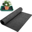 Adnee 110 x 25 Inch Automatic Plant Watering Mat, 3mm Thick Self Watering Capillary Mat, Felt Plant Water Wicking Mat for Seed Sprouting Hydroponics Potted Plants