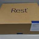 REST Evercool Cooling Comforter, Full/Queen, Blanket for Hot Sleepers, All Season Bedding to Keep Cool for Night Sweats, Breathable Lightweight Blanket, 90"x90" Inches, Arctic White