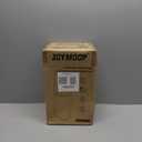 JOYMOOP White Flat Mop & Bucket with 1 Microfiber Pad, 12 Disposable Toilet Brushes, Stainless Steel Toilet Brush and Holder Set, Multi-Functional Cleaner for Floors, Windows, and Toilets