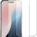 Clear Case Compatible with iPhone 17 Pro 5-in-1 Combo with 2 Tempered Glass Screen Protectors & 2 Camera Lens Protectors, Slim Anti-Yellow Shockproof Cover