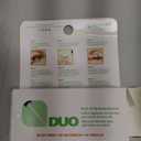 DUO Brush-On Clear Lash Glue Waterproof Strip Lash Adhesive with Vitamins A, C & E, Long Lasting Eyelash Glue, 0.18 oz, 1 Pack
